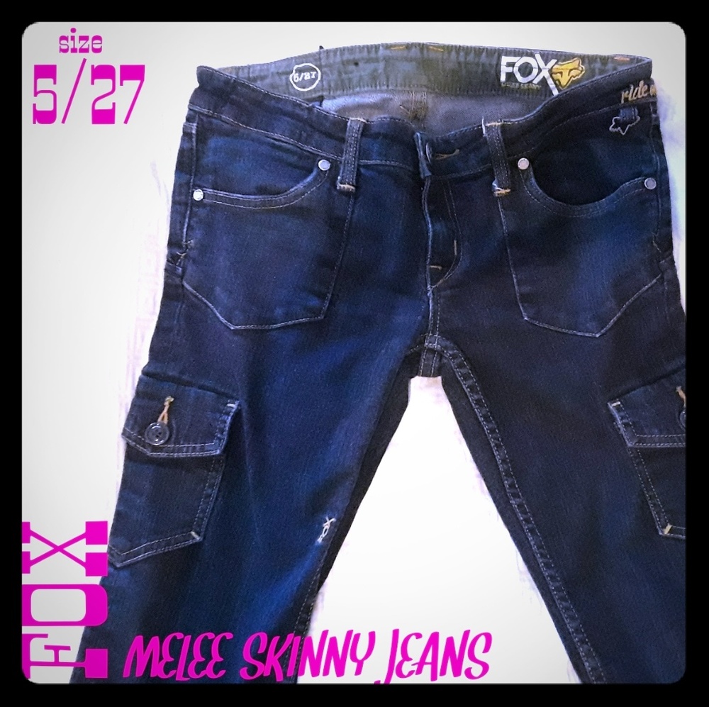 FOX - sz.5 MELEE SKINNY JEANS